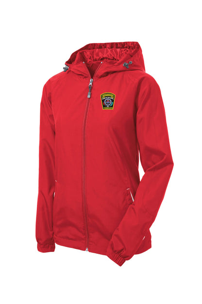 HRECC: Sport-Tek® Women's Colorblock Hooded Raglan Jacket