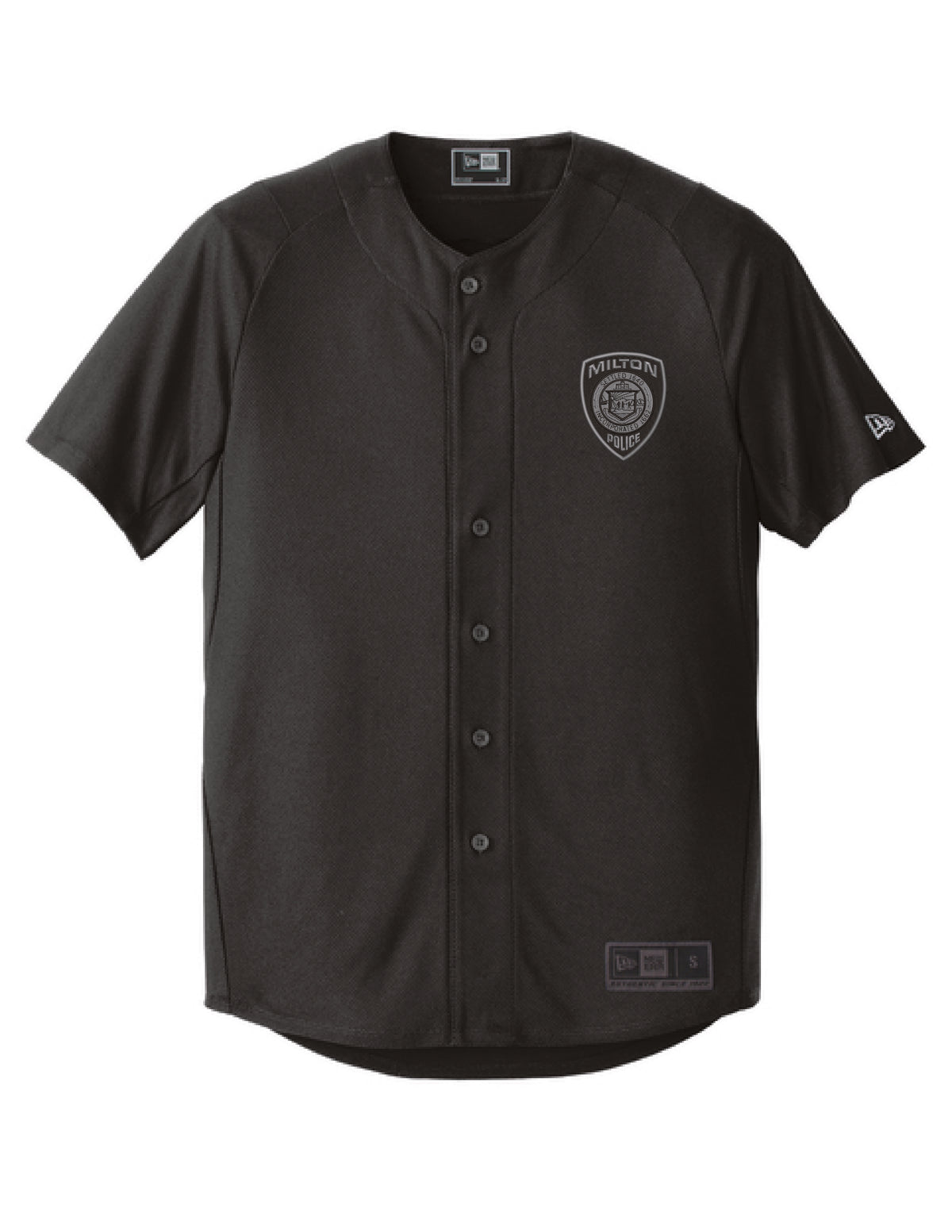 Milton Police: New Era Full-Button Jersey