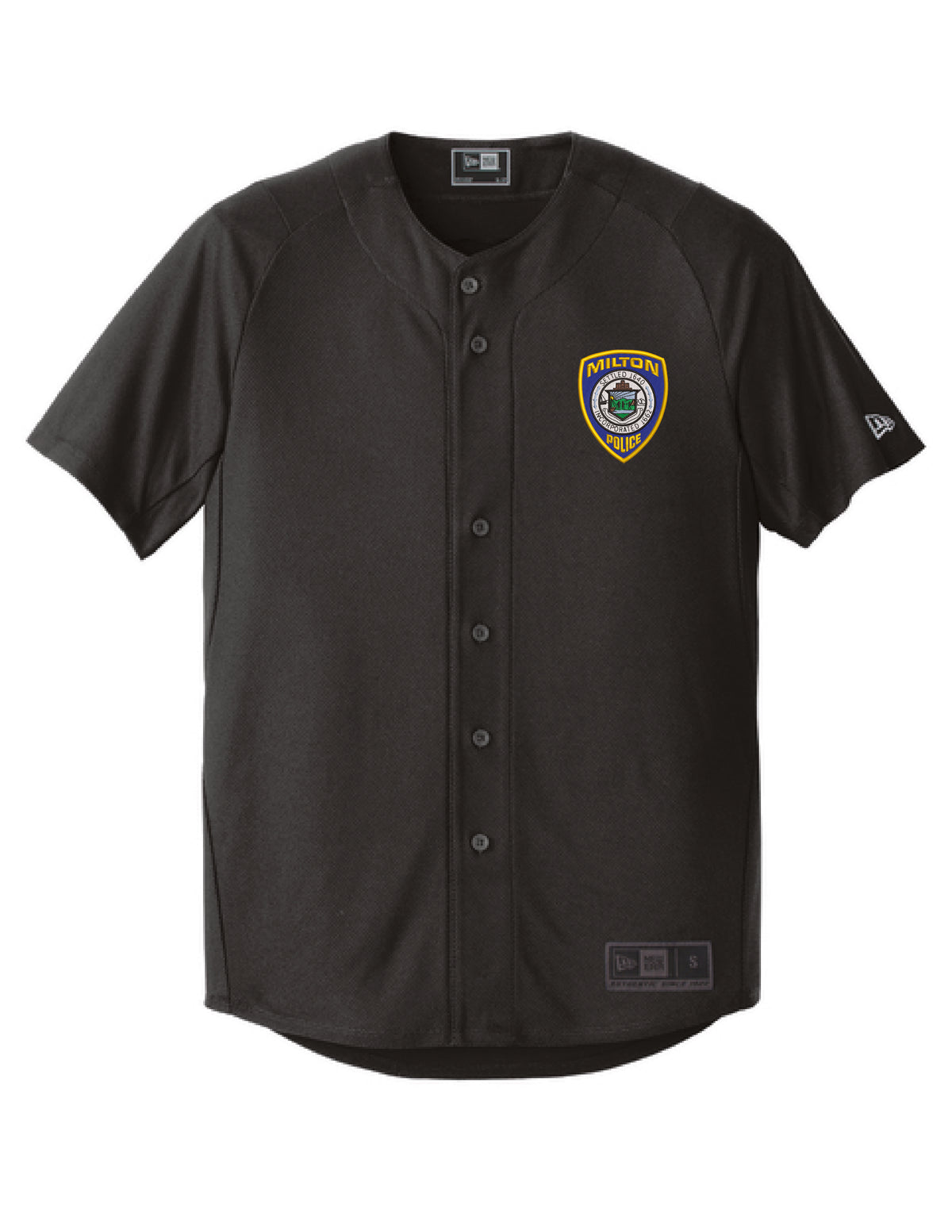 Milton Police: New Era Full-Button Jersey