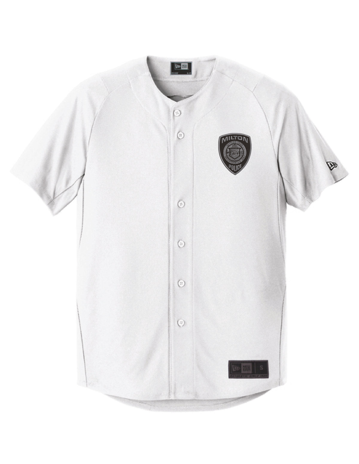 Milton Police: New Era Full-Button Jersey