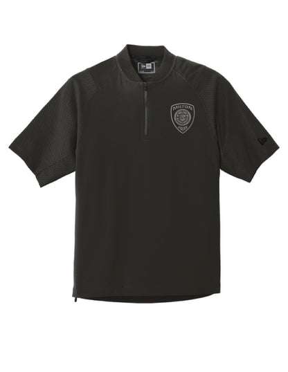 Milton Police: New Era® Cage Short Sleeve 1/4-Zip Jacket