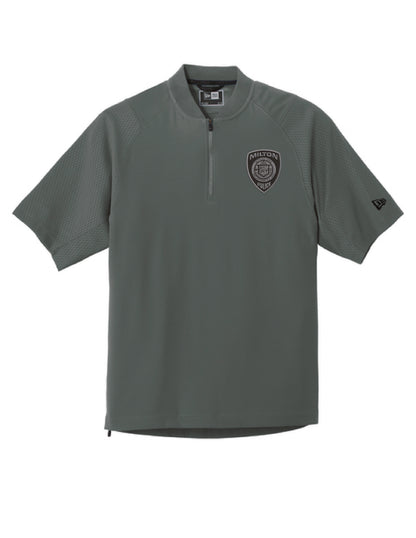 Milton Police: New Era® Cage Short Sleeve 1/4-Zip Jacket