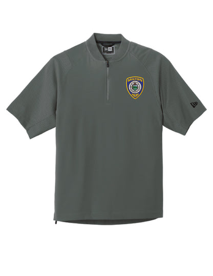 Milton Police: New Era® Cage Short Sleeve 1/4-Zip Jacket