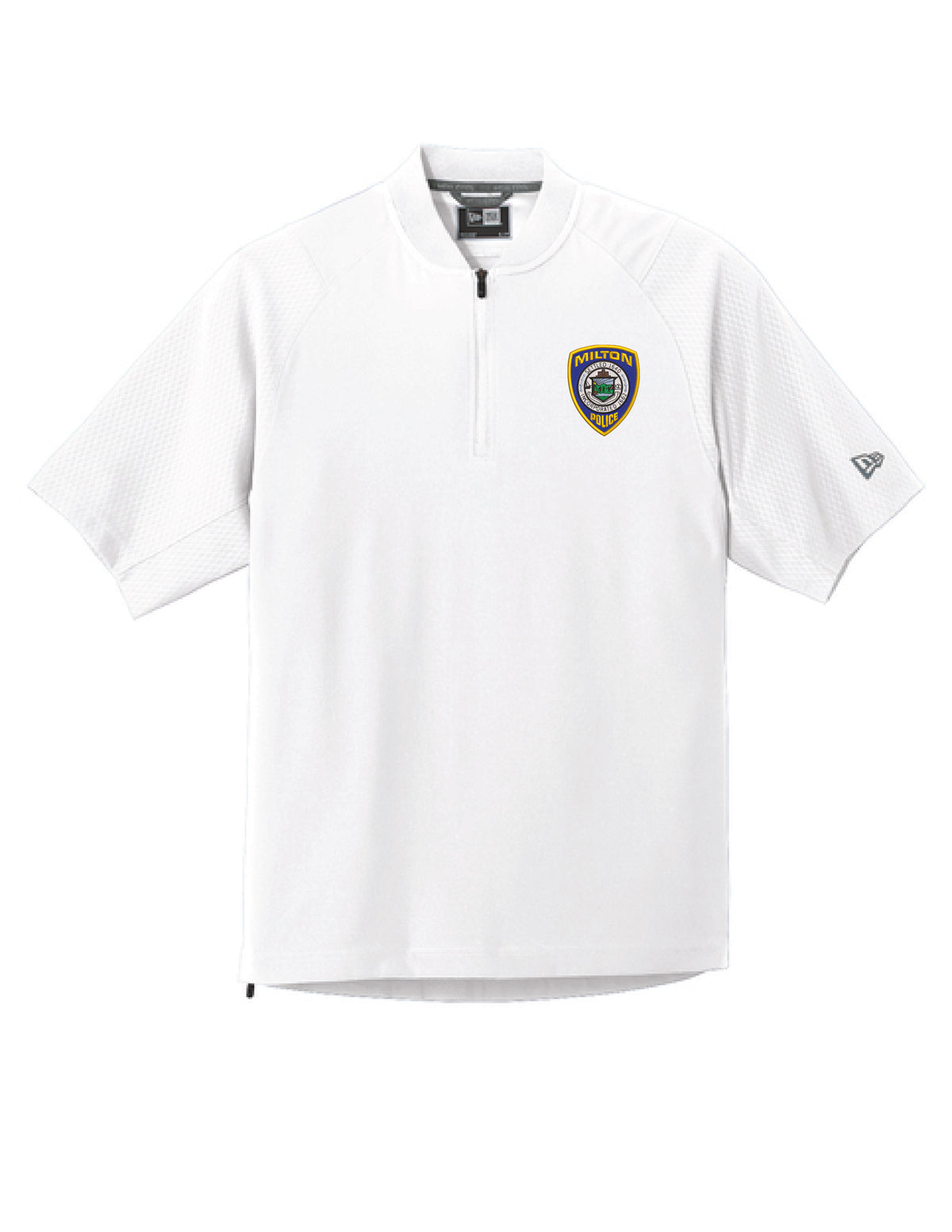 Milton Police: New Era® Cage Short Sleeve 1/4-Zip Jacket