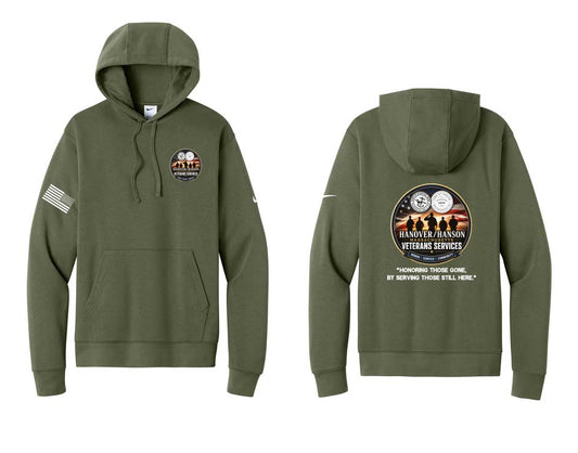 Hanover/Hanson Veteran's Services: Nike Fleece Hooded Sweatshirt