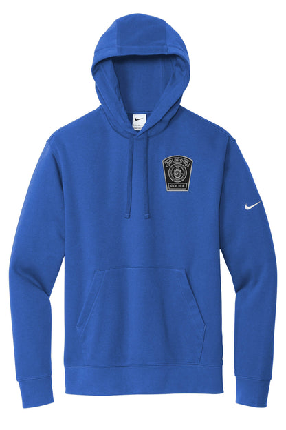 Holbrook Police: Nike Brand Club Fleece Sleeve Swoosh Pullover Hoodie