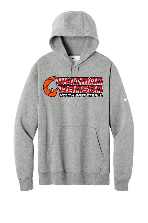 Whitman Hanson Basketball: Adult Unisex Nike Fleece Hoodie