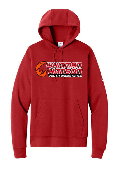 Whitman Hanson Basketball: Adult Unisex Nike Fleece Hoodie