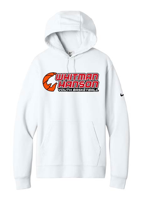 Whitman Hanson Basketball: Adult Unisex Nike Fleece Hoodie