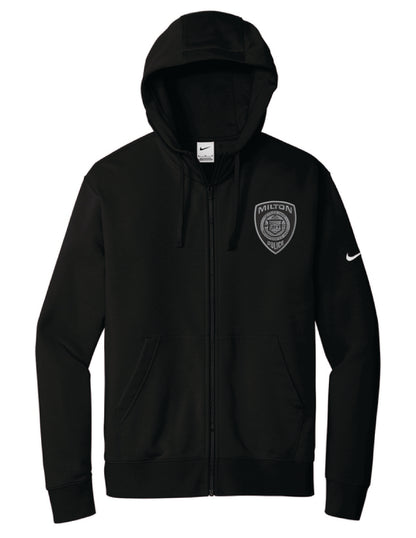 Milton Police: Nike Club Fleece Full-Zip Hoodie