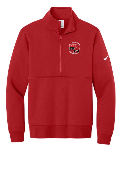 Whitman Hanson Basketball: Coaches' Men's Nike Fleece Quarter-Zip