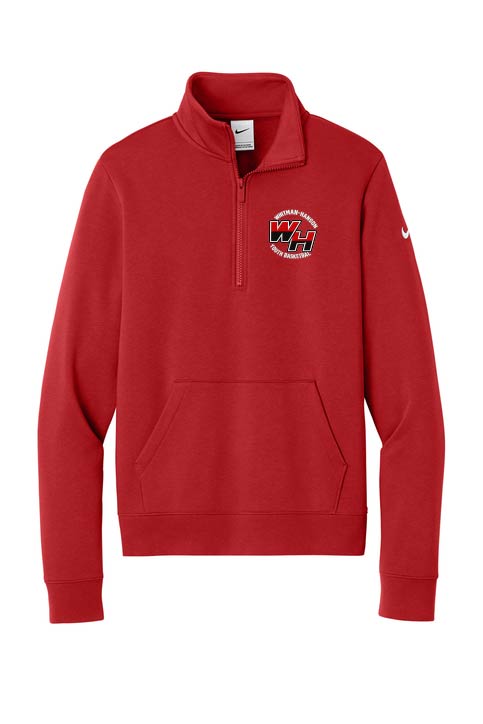 Whitman Hanson Basketball: Coaches' WOMEN'S Nike Fleece Quarter-Zip