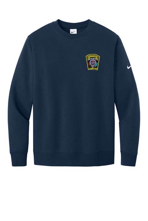 HRECC: Nike Club Fleece Sleeve Swoosh Pullover Crew