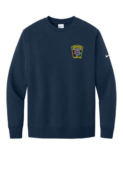 HRECC: Nike Club Fleece Sleeve Swoosh Pullover Crew