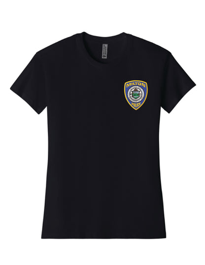 Milton Police: Next Level Women's Tri-Blend Tee