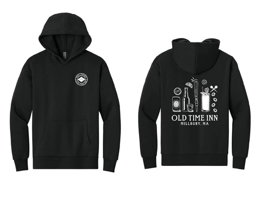 Millbury Old Time Inn: Next Level Heavyweight Hooded Sweatshirt