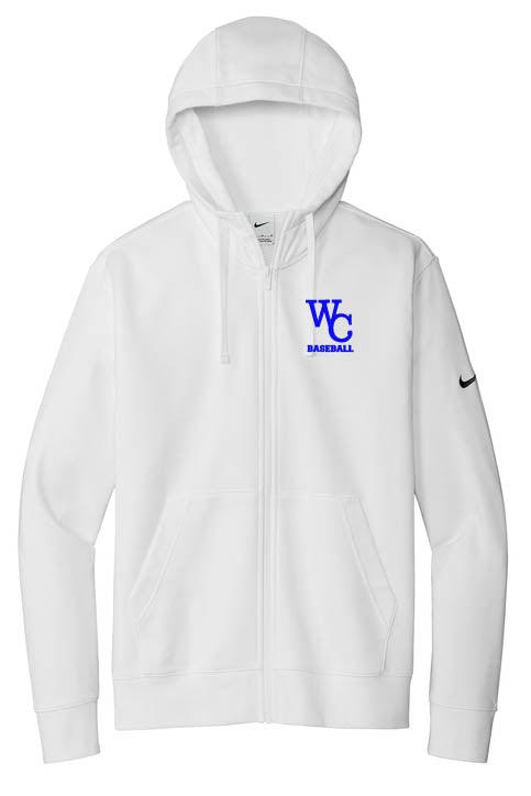Wheaton Baseball: Nike Full Zip Sweatshirt