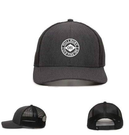 Millbury Old Time Inn: Embroidered Mesh Back Snap Back Trucker Hat