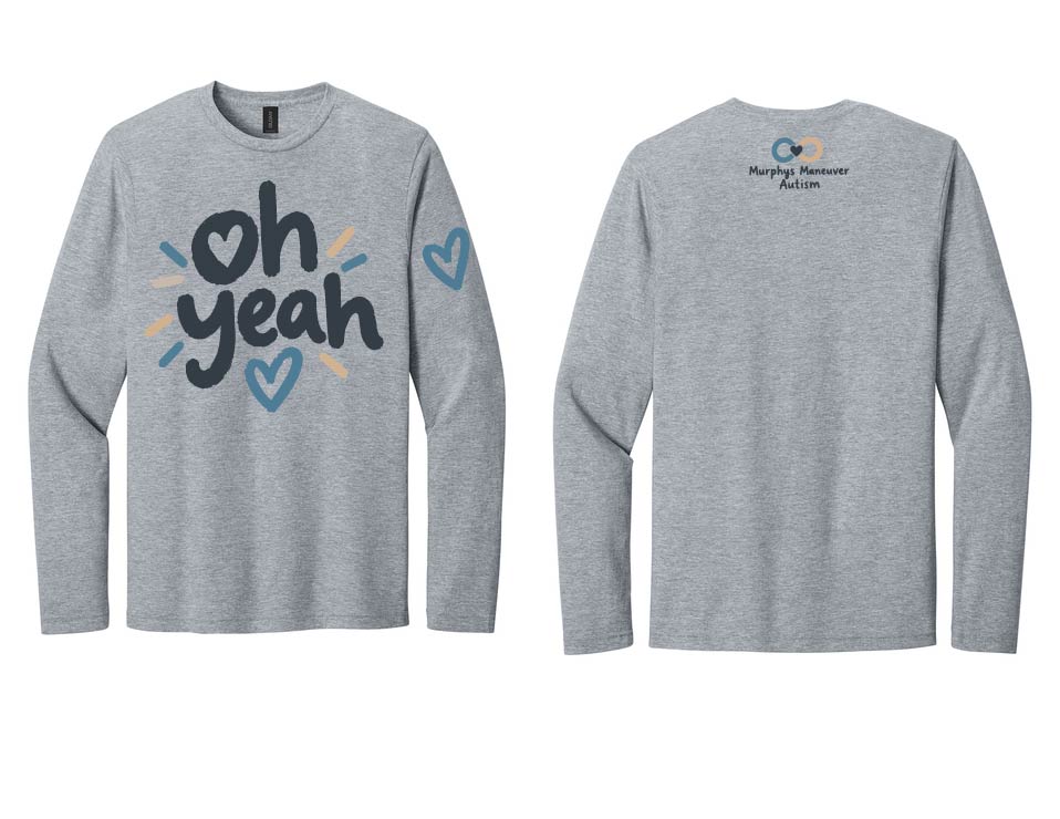 Murphy's Maneuver: "Oh Yeah" Gildan Softstyle Long Sleeve T-Shirt