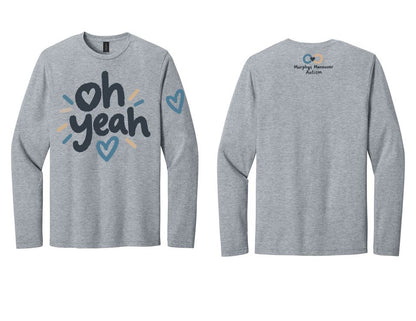 Murphy's Maneuver: "Oh Yeah" Gildan Softstyle Long Sleeve T-Shirt
