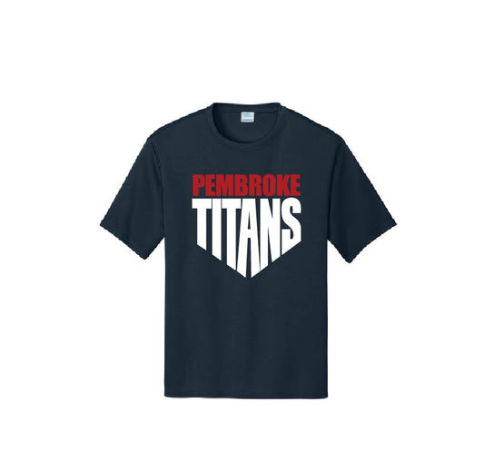 Pembroke Baseball and Softball: Dry-Fit Performance Tee *Adult and Youth Sizes*