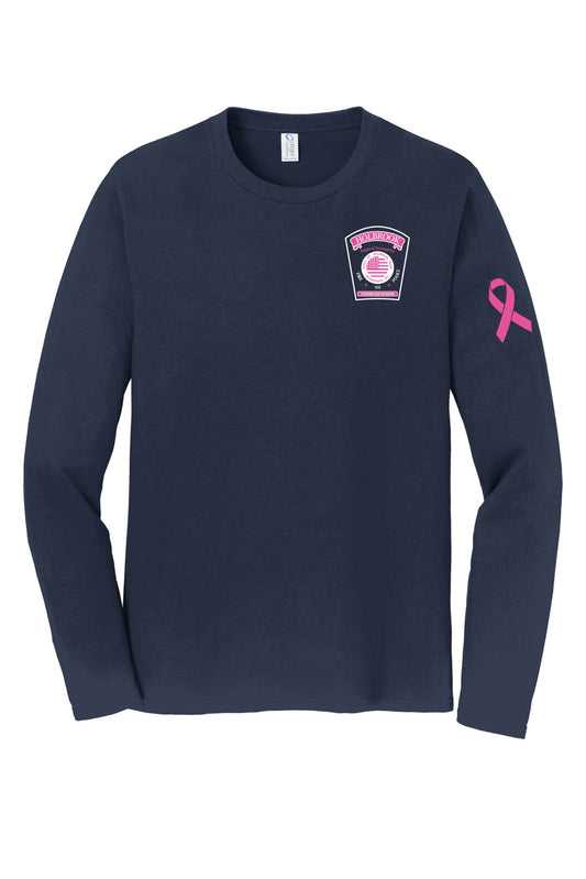 HRECC Breast Cancer Store: Unisex Cotton Long Sleeve T-Shirt