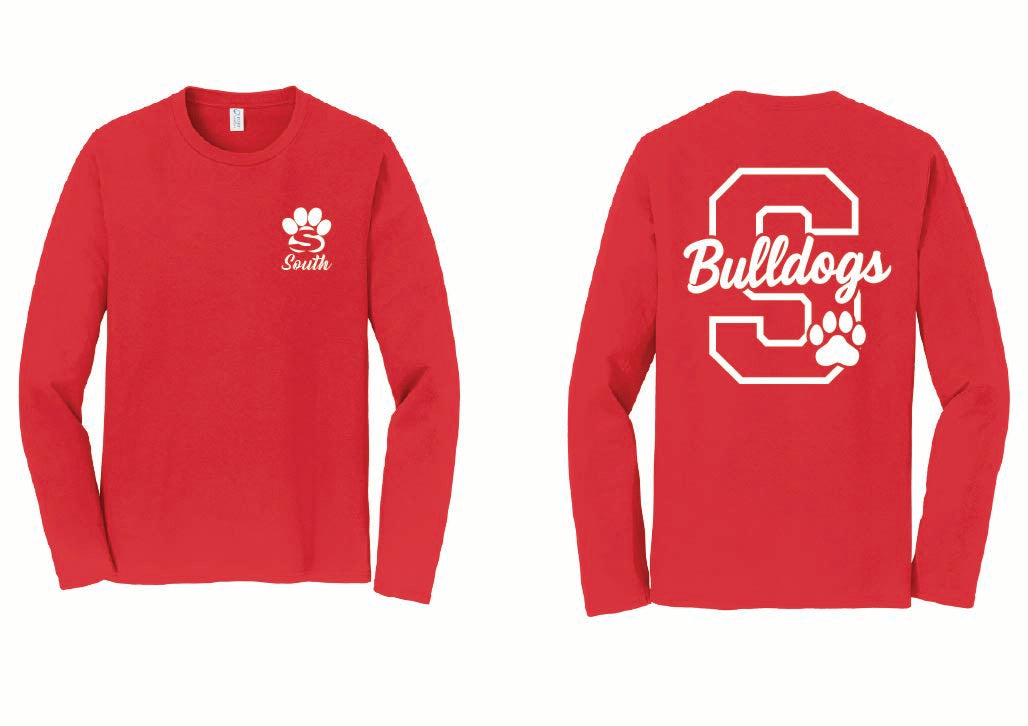 Braintree South: *New Style 2025* Front and Back Printed Unisex Long Sleeve T-Shirt