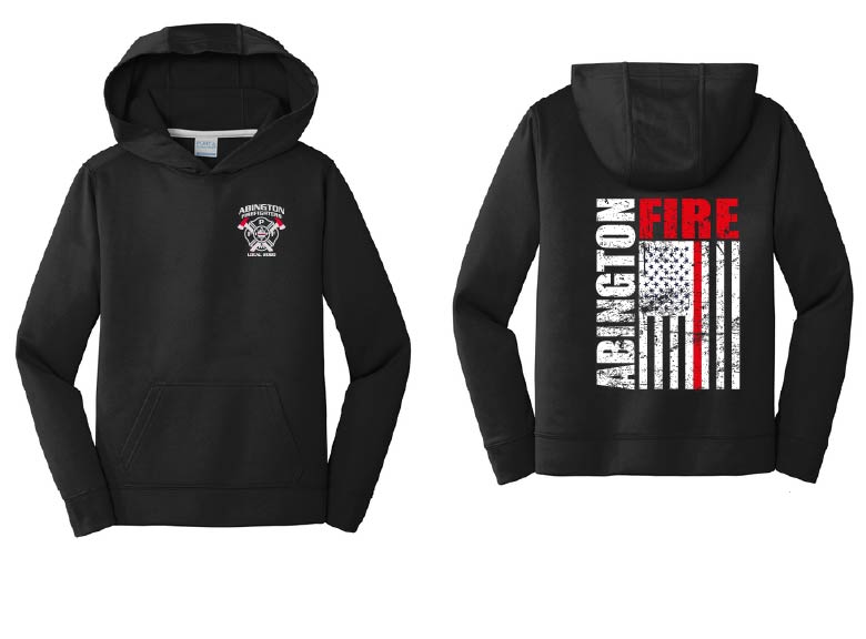 AFD: YOUTH Port & Co™ Youth Performance Fleece Pullover Hooded Sweatshirt