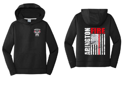 AFD: YOUTH Port & Co™ Youth Performance Fleece Pullover Hooded Sweatshirt