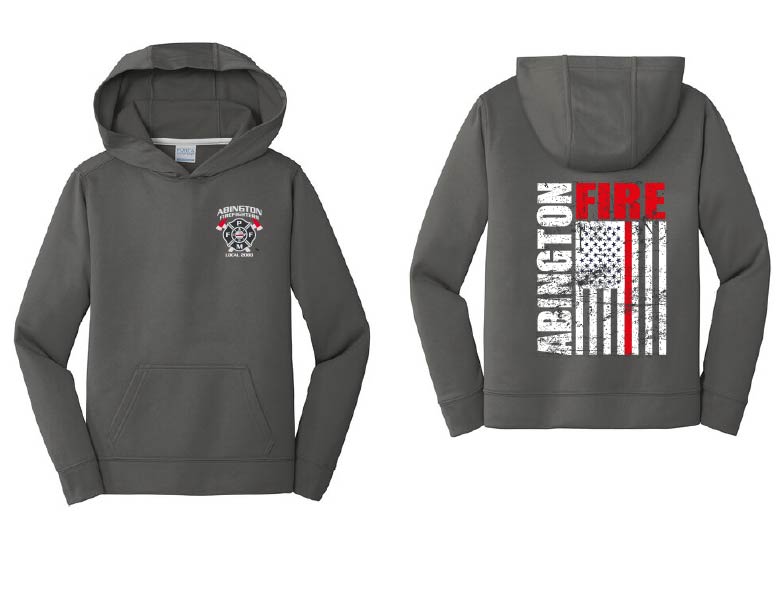 AFD: YOUTH Port & Co™ Youth Performance Fleece Pullover Hooded Sweatshirt
