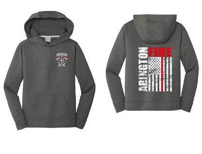 AFD: YOUTH Port & Co™ Youth Performance Fleece Pullover Hooded Sweatshirt