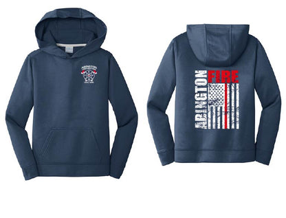 AFD: YOUTH Port & Co™ Youth Performance Fleece Pullover Hooded Sweatshirt