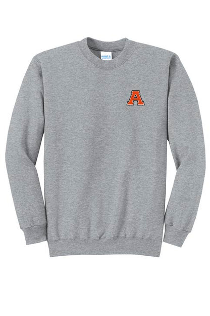 AMHS: Unisex Port and Company Crewneck Fleece Sweatshirt