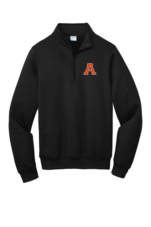 AMHS: Unisex Port & Co Fleece 1/4-Zip Pullover Sweatshirt