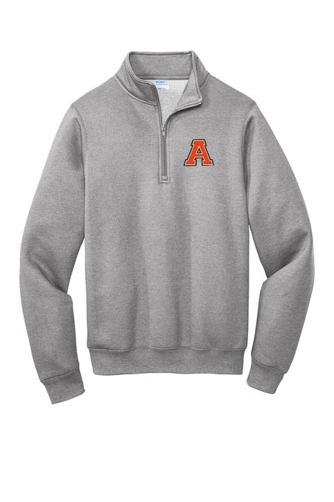 AMHS: Unisex Port & Co Fleece 1/4-Zip Pullover Sweatshirt