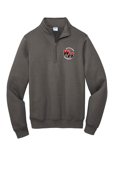 Whitman Hanson Basketball: Coaches' Unisex Fleece Quarter-Zip