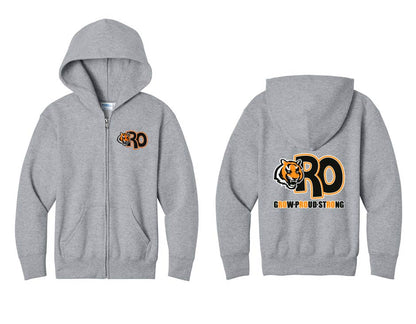 Richard Olmstead: Port and Company Full Zip Hooded Sweatshirt
