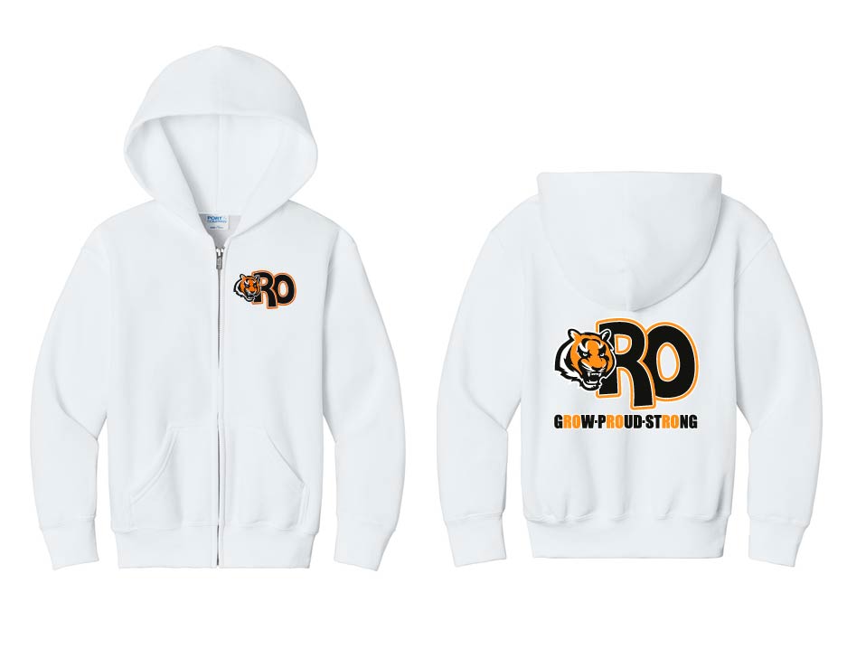 Richard Olmstead: Port and Company Full Zip Hooded Sweatshirt