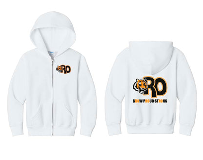 Richard Olmstead: Port and Company Full Zip Hooded Sweatshirt
