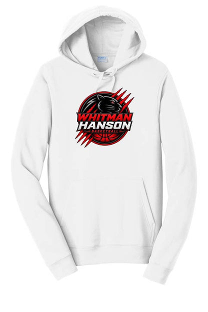 Whitman Hanson Basketball: Panthers Hooded Fleece Sweatshirt