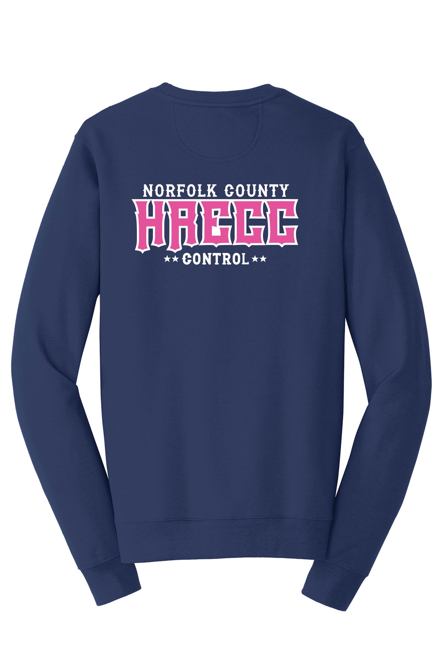 HRECC Breast Cancer Store: Unisex Fleece Crewneck Sweatshirt