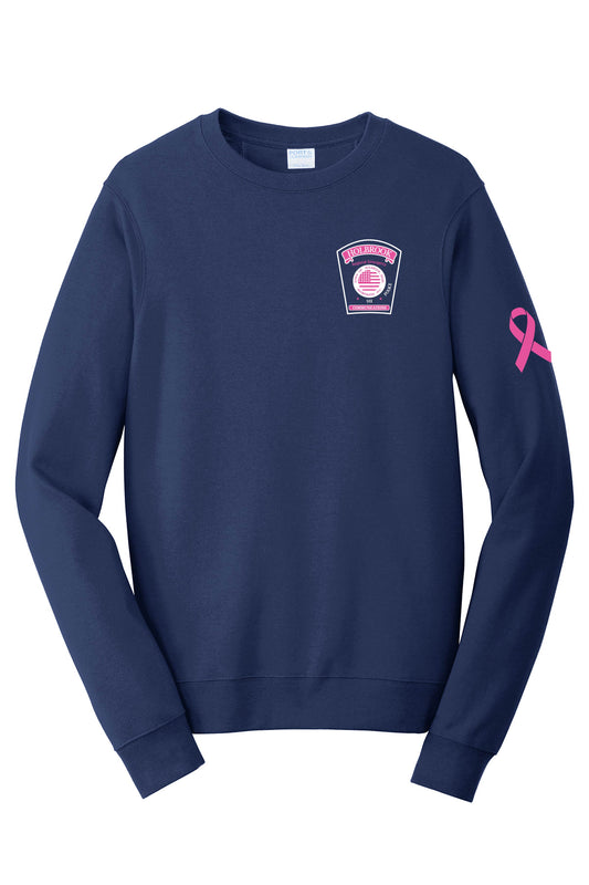 HRECC Breast Cancer Store: Unisex Fleece Crewneck Sweatshirt