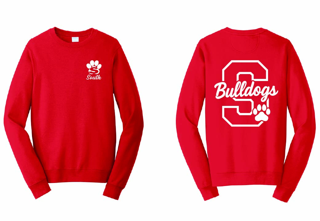 Braintree South: *2025 New Style* Unisex Front and Back Printed Crew Neck Sweatshirt