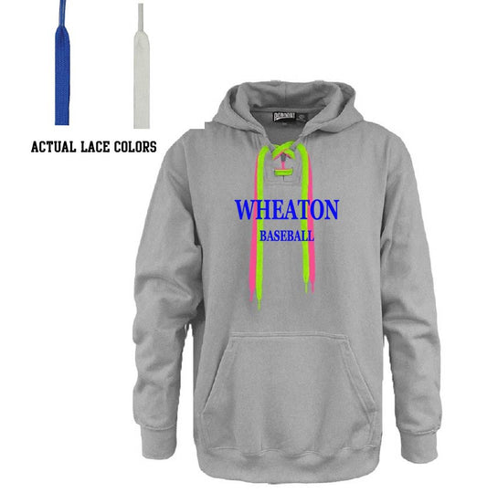 Wheaton College Baseball: Pennant Hockey Hoodie