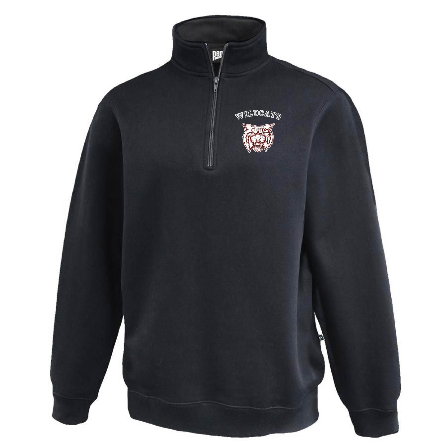 WB Boosters: Embroidered Quarter-Zip Sweatshirt