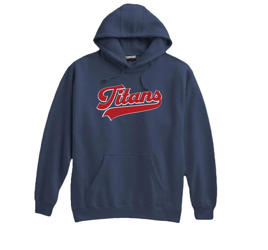 Pembroke Baseball and Softball: Pennant Super-10 Hooded Titans Sweatshirt *Adult and Youth Sizes* (Copy)