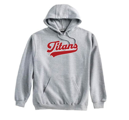 Pembroke Baseball and Softball: Pennant Super-10 Hooded Titans Sweatshirt *Adult and Youth Sizes* (Copy)