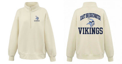 EBCCYF&C: Women's Pennant Oversize Quarter-Zip