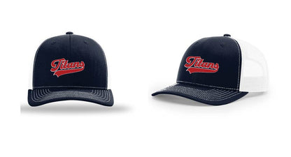 Pembroke Baseball and Softball: Richardson Snapback Trucker with Puff Embroidered Logo