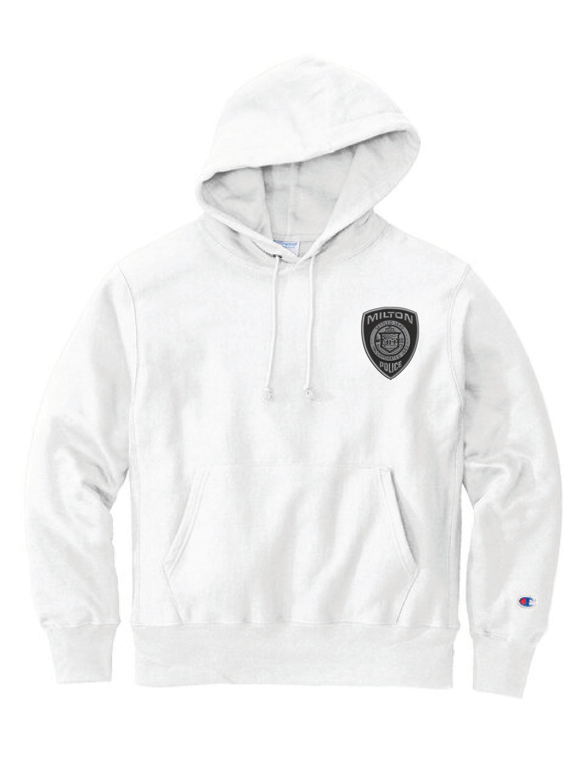 Milton Police: Champion® Reverse Weave® Hooded Sweatshirt